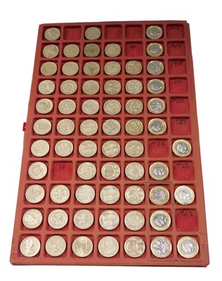 Lot 723 - Various collectable pound coins, old and new...