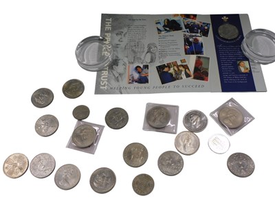 Lot 735 - Various coins, commemorative crowns, Festival...
