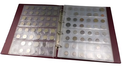 Lot 738 - Various coins, GB and world used, various low...