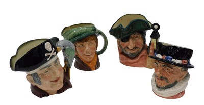Lot 754 - Various large Royal Doulton character...