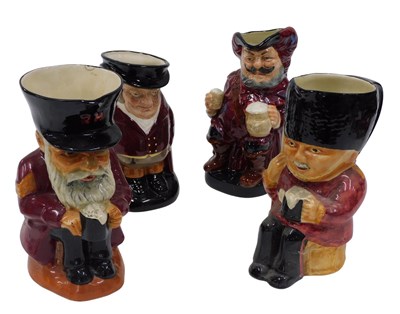 Lot 758 - A Royal Doulton Toby jug Sir John Falstaff,...