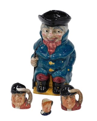Lot 760 - Various Toby and character jugs, miniature...