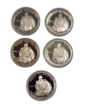 Lot 113 - Various coins, to include five George...