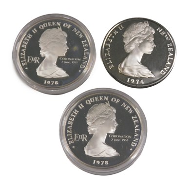 Lot 122 - Various proof and other coins, New Zealand...
