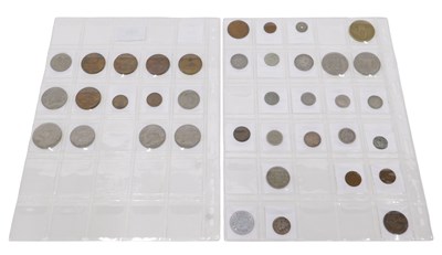 Lot 789 - Various world coins, 1960 Mexico twenty...