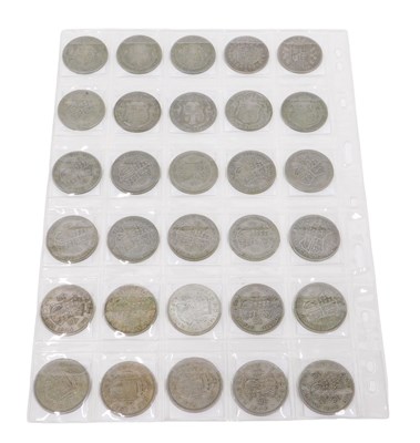 Lot 798 - Various coins, GB, pre-decimal, half crowns,...