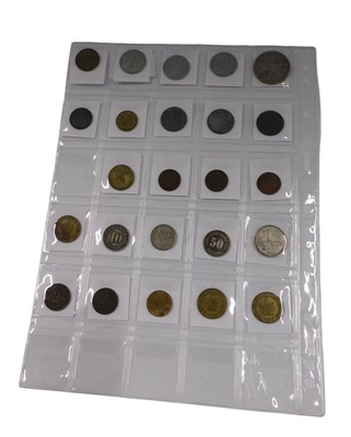 Lot 801 - Various world used coins, to include 1940s...