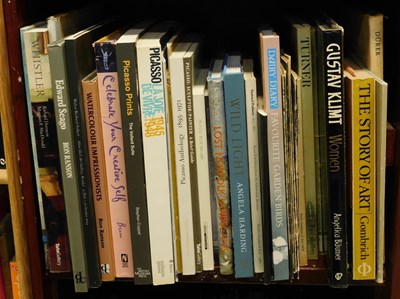 Lot 836 - Various books, art related, Coppel (Stephen)...