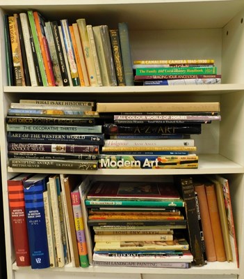 Lot 840 - Various books, art related, Hunter (Sam)...