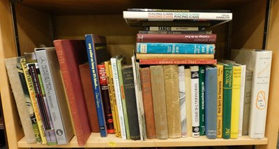 Lot 842 - Various books, engineering, motor racing, cars,...