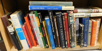 Lot 844 - Various books, motor racing, automobilia,...