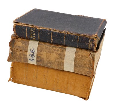 Lot 853 - An 18thC Bible, The Holy Bible Containing The...