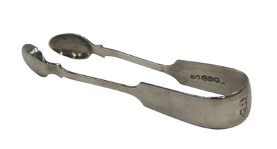 Lot 872 - A pair of Newcastle Victorian silver sugar...