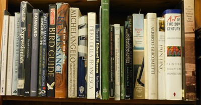 Lot 810 - Various art-related books, Art of The 20thC,...