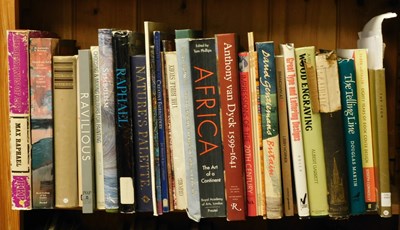 Lot 811 - Various books, mainly art-related, etc., to...