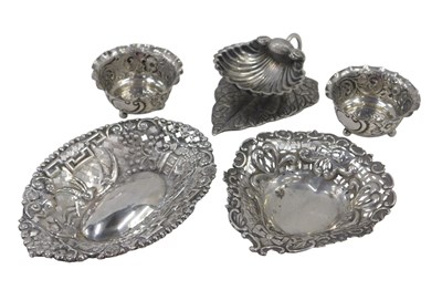 Lot 889 - Various silver and effects, a Victorian silver...