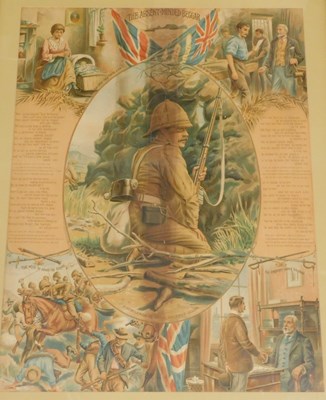 Lot 914 - The Absent Minded Beggar, print, 58cm x 43cm...