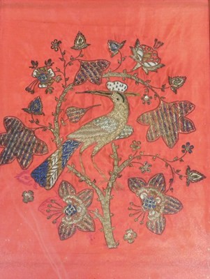 Lot 936 - 20thC Eastern School. Bullion work collage,...