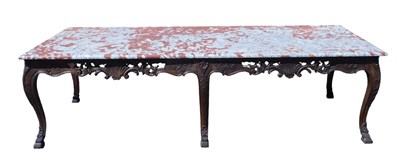 Lot 1082 - A 19thC style French walnut serving or...