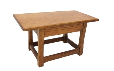 Lot 1089 - A good 20thC Arts and Crafts style oak...
