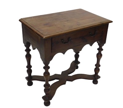 Lot 1109 - A Queen Anne style yew side cabinet or...