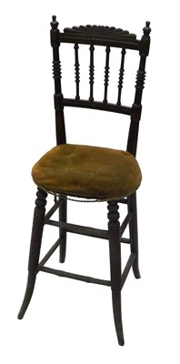Lot 1131 - An unusual late 19thC oak framed Aesthetic...