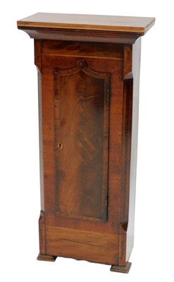 Lot 1177 - A 19thC mahogany part longcase clock...